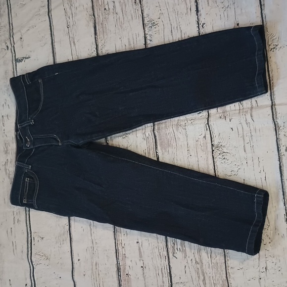 Joe's Jeans Blue Dark Wash Ankle Vissionaire Cropped Jeans 28 - Picture 1 of 8